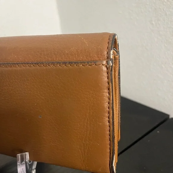 Michael Kors Tan Leather Wallet - Picture 3 of 9